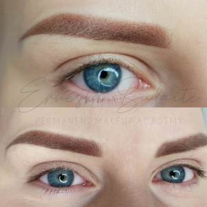 Eyebrow permanent makeup